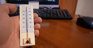 De ideale temperatuur op kantoor?