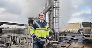 Chips bakken en huizen verwarmen