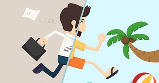 2 employés sur 3 se sentent stressés à l'approche de leurs vacances