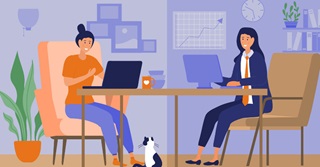 Le travail hybride permet aux entreprises d'économiser 10.000 euros par employé