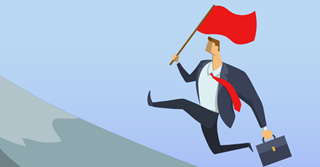 Herken de 5 rode vlaggen voor op het werk