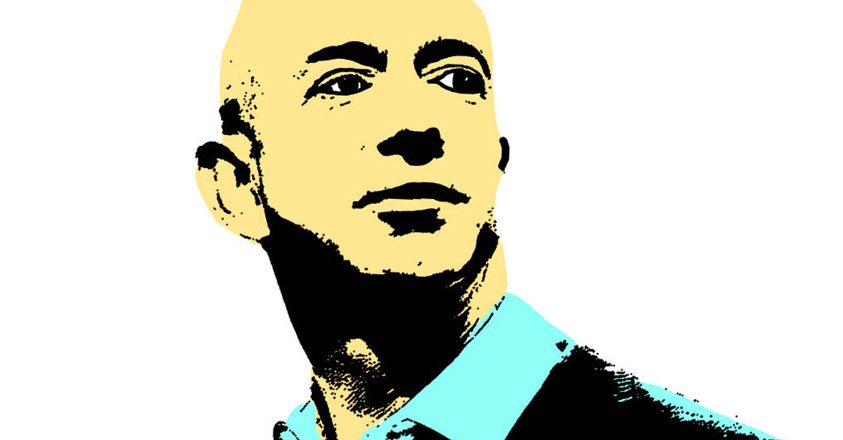 Jeff Bezos illustratie