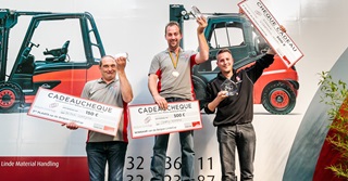 Jimmy gaat voor goud op WK voor heftruckchauffeurs