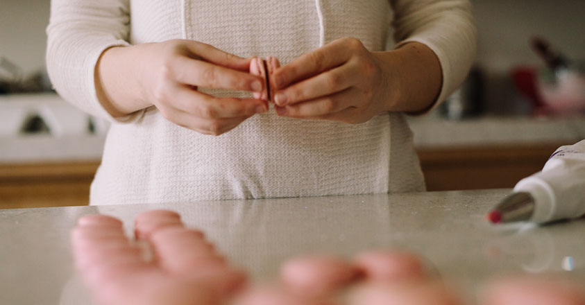 macarons maken
