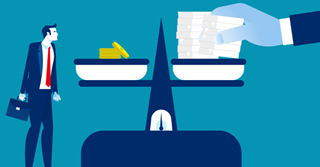 Welk cijfer op tien geef jij aan je loon?