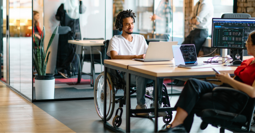 Mensen met handicap AI