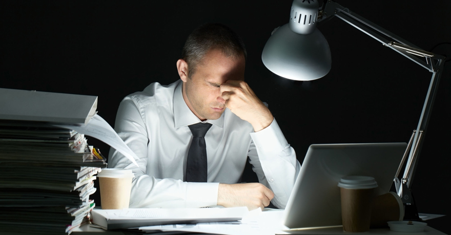 nooit meer overwerken