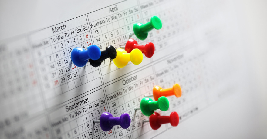 Jours fériés planning