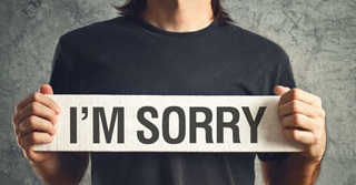 Sorry, maar we zeggen te vaak sorry op de werkvloer