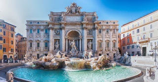 Hoeveel verdient ... de Trevifontein in Rome?
