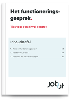 Tips voor een zinvol functioneringsgesprek