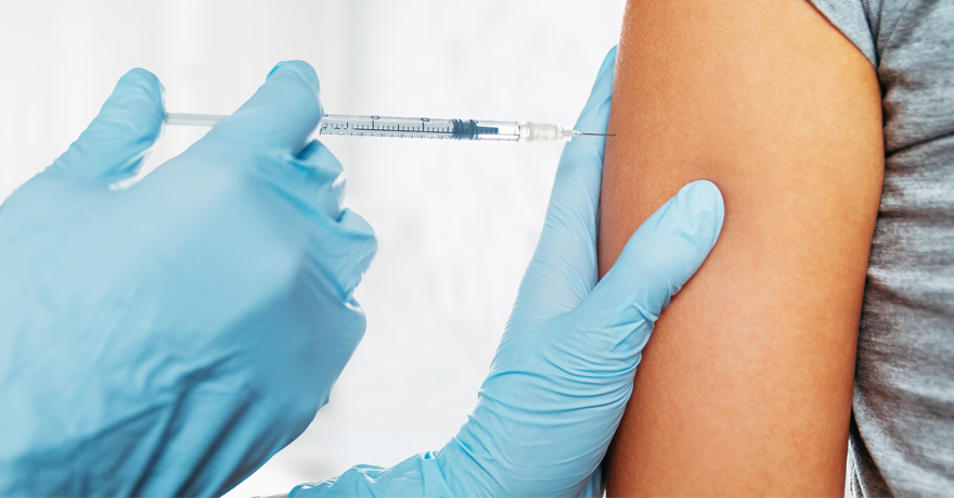Vaccinatie door arts