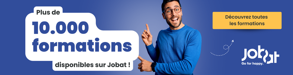 Découvrez toutes les formations sur http://Jobat.be 