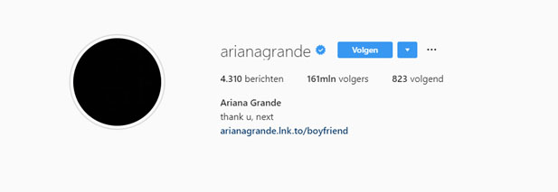 Instagram Ariana Grande